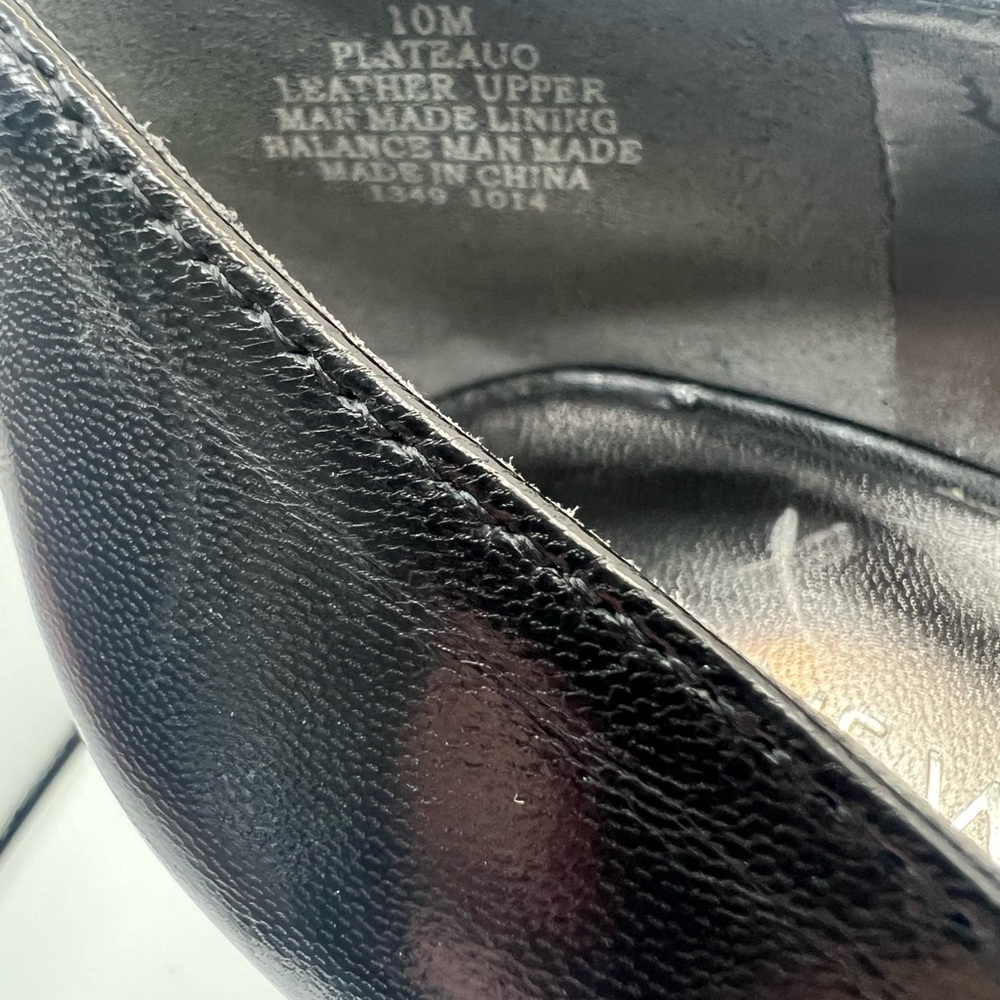 🖤 Nine West Classic Black 4” Platform Heels - Picture 13 of 13
